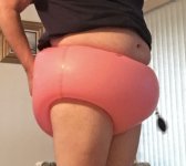 Cyan inflatable rubber diaper undergarment on Craiyon